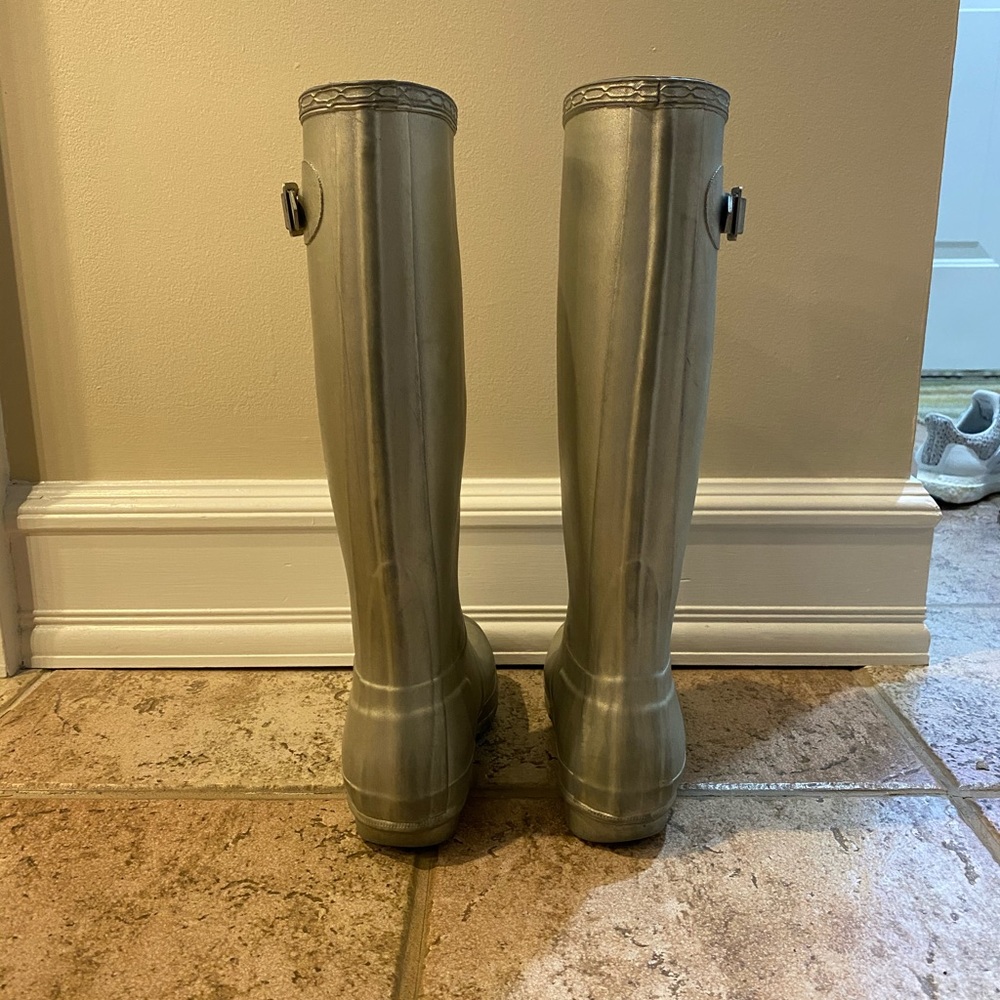 HUNTER boots in Silver - Picture 5 of 6